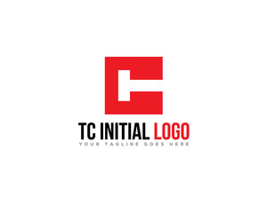 LETTER T C INITIAL COMPANY LOGO