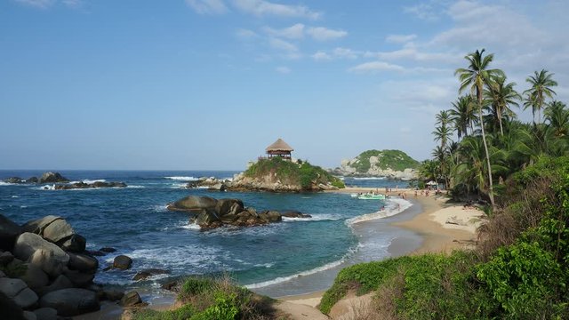 El Cabo San Juan del Guia, Tayrona National Natural Park, Magdalena Department, Caribbean, Colombia