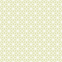 Geometric hemp-leaf pattern_Yellow Gray #Vector Graphics
