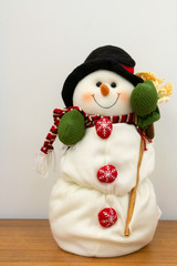 snowman on white background