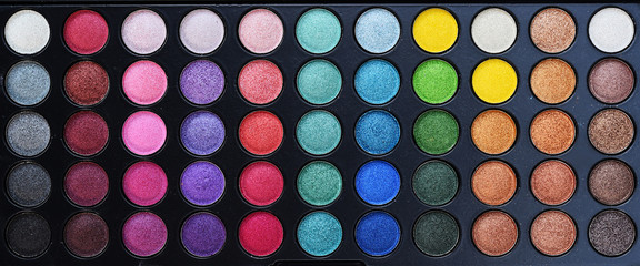 collection of make up and cosmetic beauty products arranged