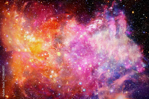 Abstract Artistic Multicolored Smooth Glowing Galaxy - galaxy background royalty free