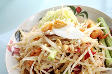 Green papaya salad