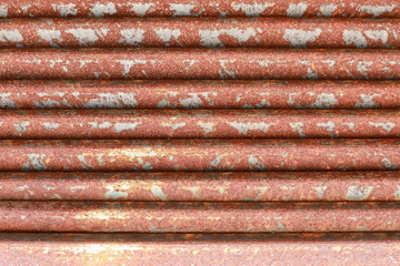 rust on the steel texture background