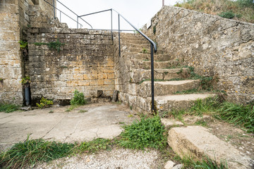 staircase in stone