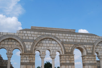 Fototapeta na wymiar Great Basilica of Pliska, Bulgaria