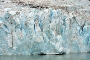 USA. Alaska. Glacier.