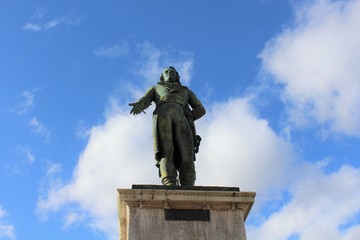 STATUE DE NAPOLEON - PLACE DU CHAMP DE MARS - VALENCE - DROME - FRANCE