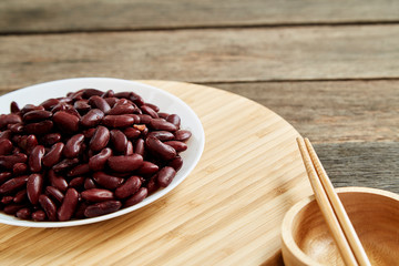 Canned Red Kidney Beans In  Bowl