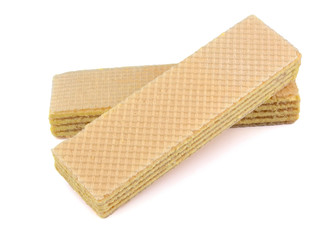 Wafers stick isolated on white background