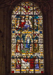 Stained Glass, Braga, Portugal