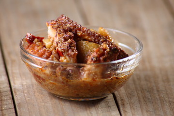 bodegón de comida y bebida