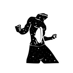 space art, esoteric, boho style, surrealism illustration, symbolism