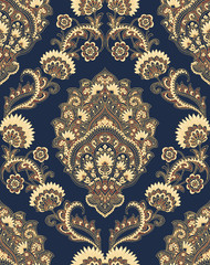 Seamless Pattern : Paisley Style