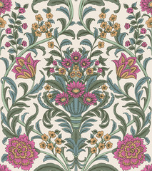 Seamless Pattern : Paisley Style