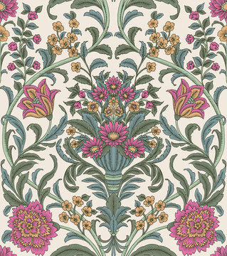 Seamless Pattern : Paisley Style