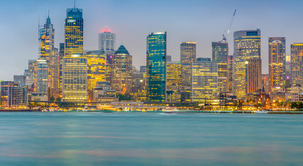 Sydney, Australia. Panoramic city skyline