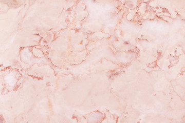 Fototapeta premium rose gold marble wall texture for background and design art work, seamless pattern of tile stone with bright luxury.