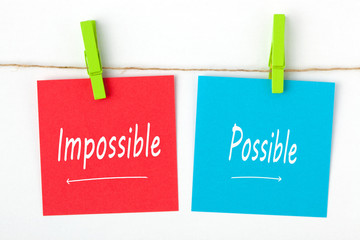  Impossible and Possible