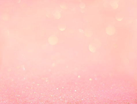 Beautiful pink glitter background