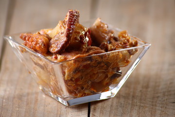 bodegón de comida y bebida