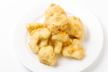 Cauliflower in batter