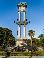 Fototapeta premium Monument to Christopher Columbus