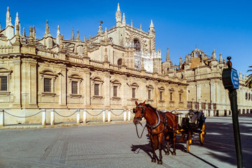 Naklejka na ściany i meble The Cathedral of Seville