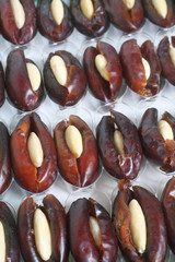 Box of stuffed dates