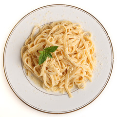 Fettuccine all Afredo from above