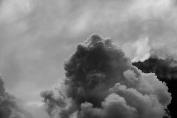 abstract storm clouds background texture