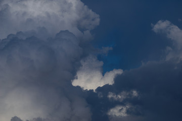 Obraz premium Clouds with blue sky backgrounds