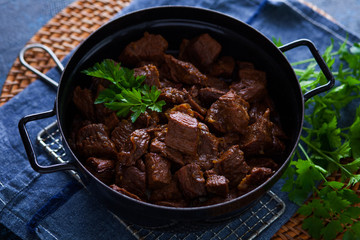 jug of beef stew