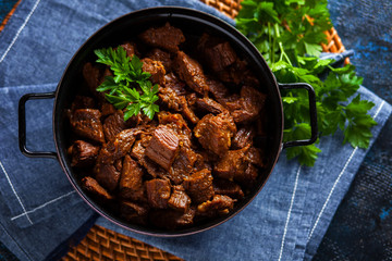 jug of beef stew