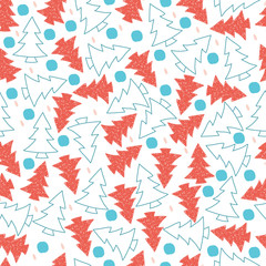 Coral, ultraviolet sketch.