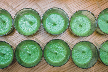 Dessert Spinach Cocktail.