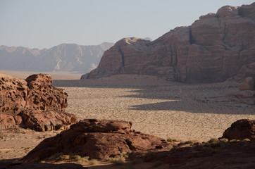 Wüste Wadi Rum, Jordanien