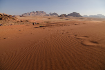 Obraz na płótnie Canvas Wüste Wadi Rum, Jordanien
