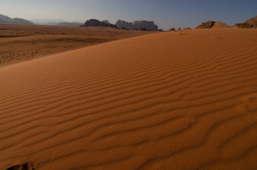 Wüste Wadi Rum, Jordanien