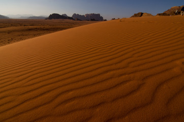 Wüste Wadi Rum, Jordanien