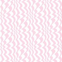 Abstract geometric decorative art seamless pattern