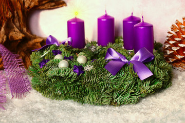 erster advent    adventskranz    tradizionell