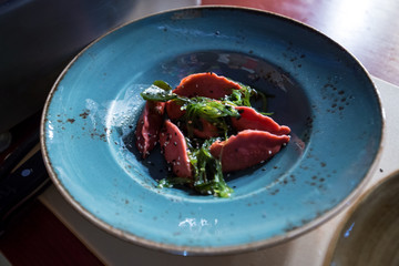 soup with meat and vegetables