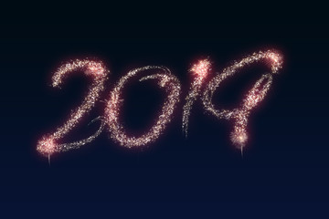 Happy New Year 2019 Fireworks