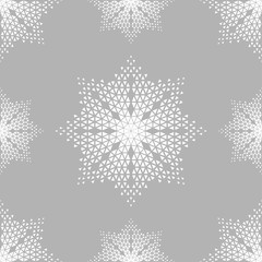 Seamless vector background. Octagonal star from triangles. Polygons. Mosaic texture. Can be used for wallpaper, textile, invitation card, wrapping, web page background.