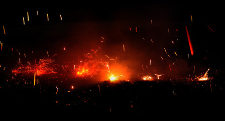 Fototapeta na wymiar Diwali Celebration Firework