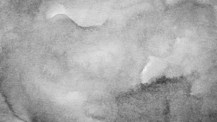 Black and white  abstract watercolor background for textures backgrounds and web banners design