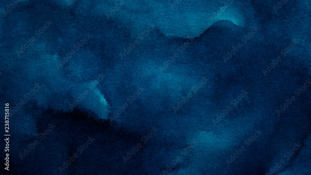 Aufkleber Blue azure abstract watercolor background for textures backgrounds and web banners design