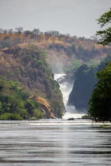 Foto op Canvas murchison falls in uganda nileriver © Nicky