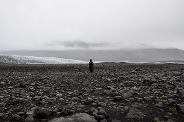 Alieni
Distesa desertica creata dal ghiacciaio Skaftafellsj&ouml;kull. 